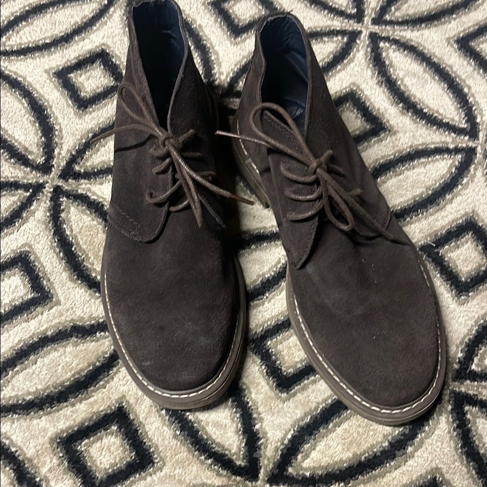 Men's Brown Suede Shoes